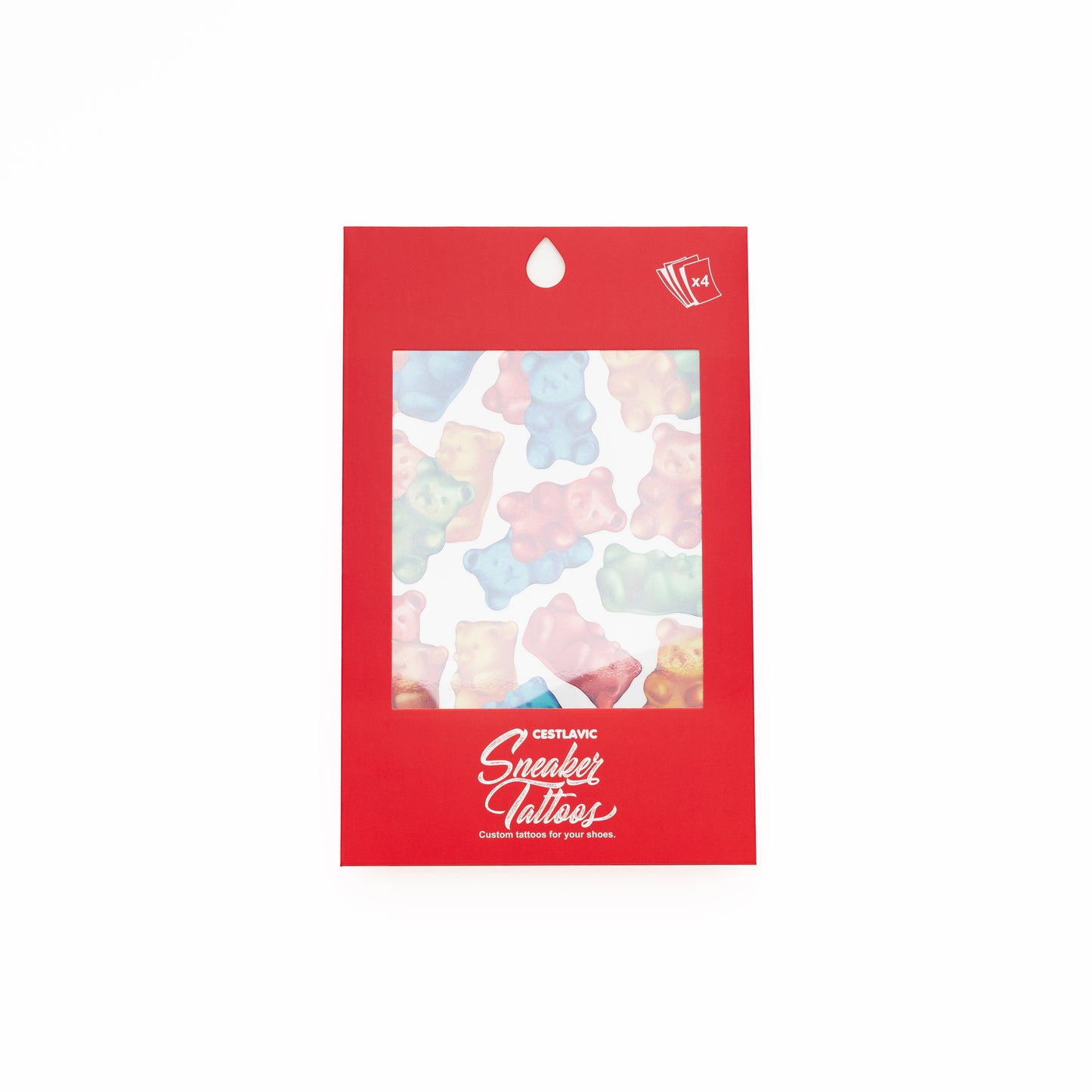 Gummy Bears Sneaker Tattoos