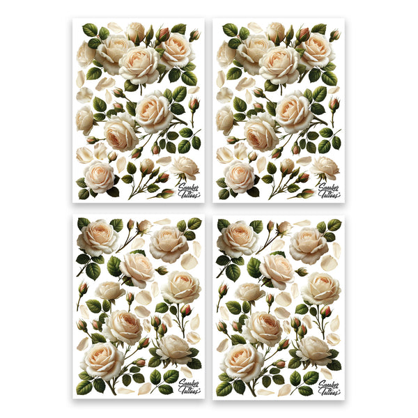 Champagne Roses Sneaker Tattoos®