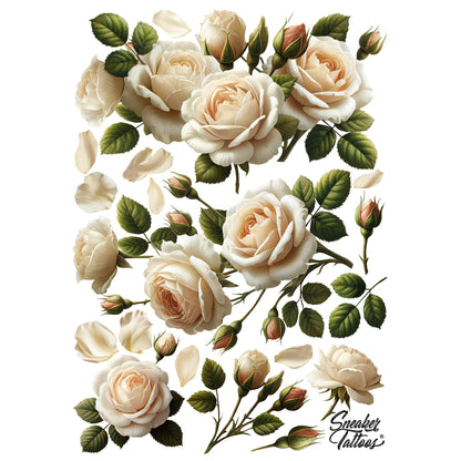 Champagne Roses Sneaker Tattoos®
