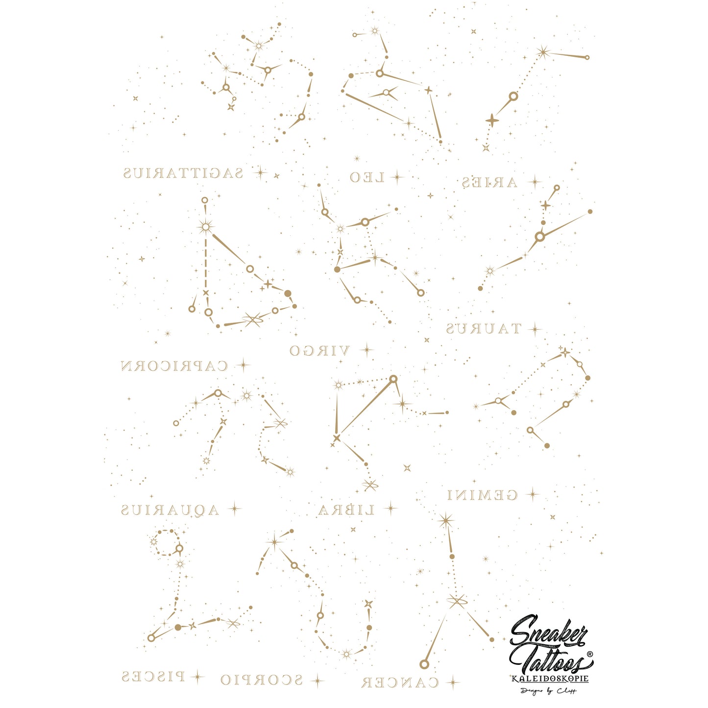 Midnight Stargazing Sneaker Tattoos®