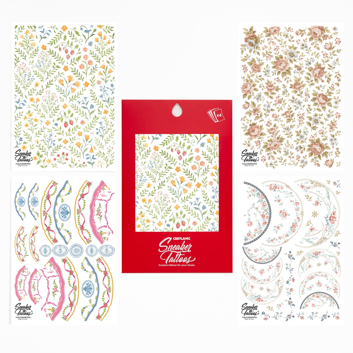 Garden Reverie Sneaker Tattoos®