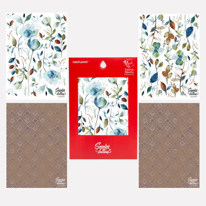 Mosaic Bloom Sneaker Tattoos®