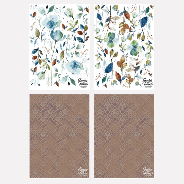 Mosaic Bloom Sneaker Tattoos®